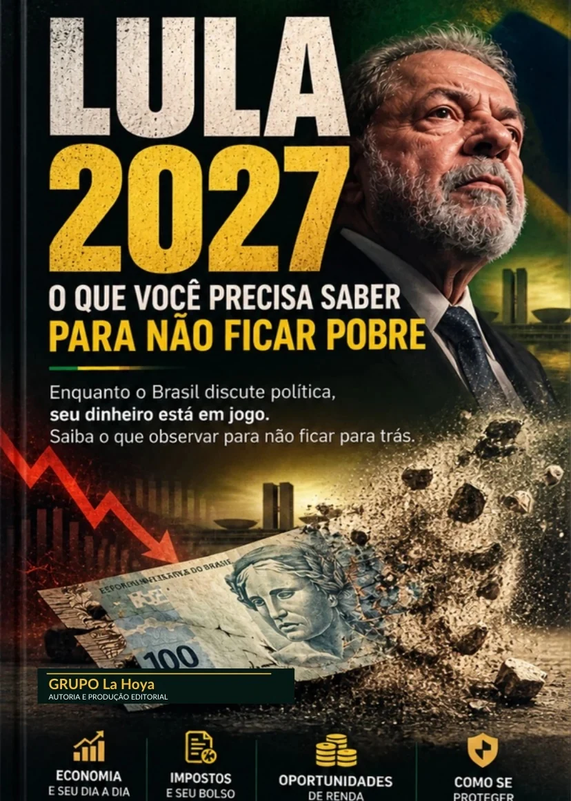 Capa verdadeira do e-book LULA 2027